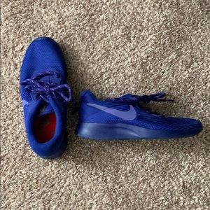 Blue Nike Shoes